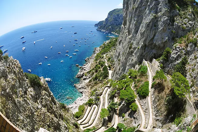 Capri, Via Krupp