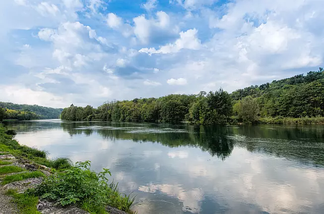 Il corso del fiume Adda è il quarto per lunghezza in Italia