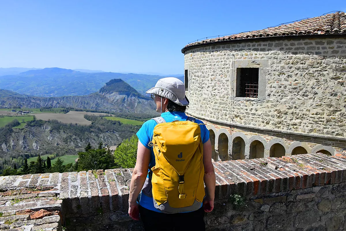 Panorama dalla Rocca di San Leo 