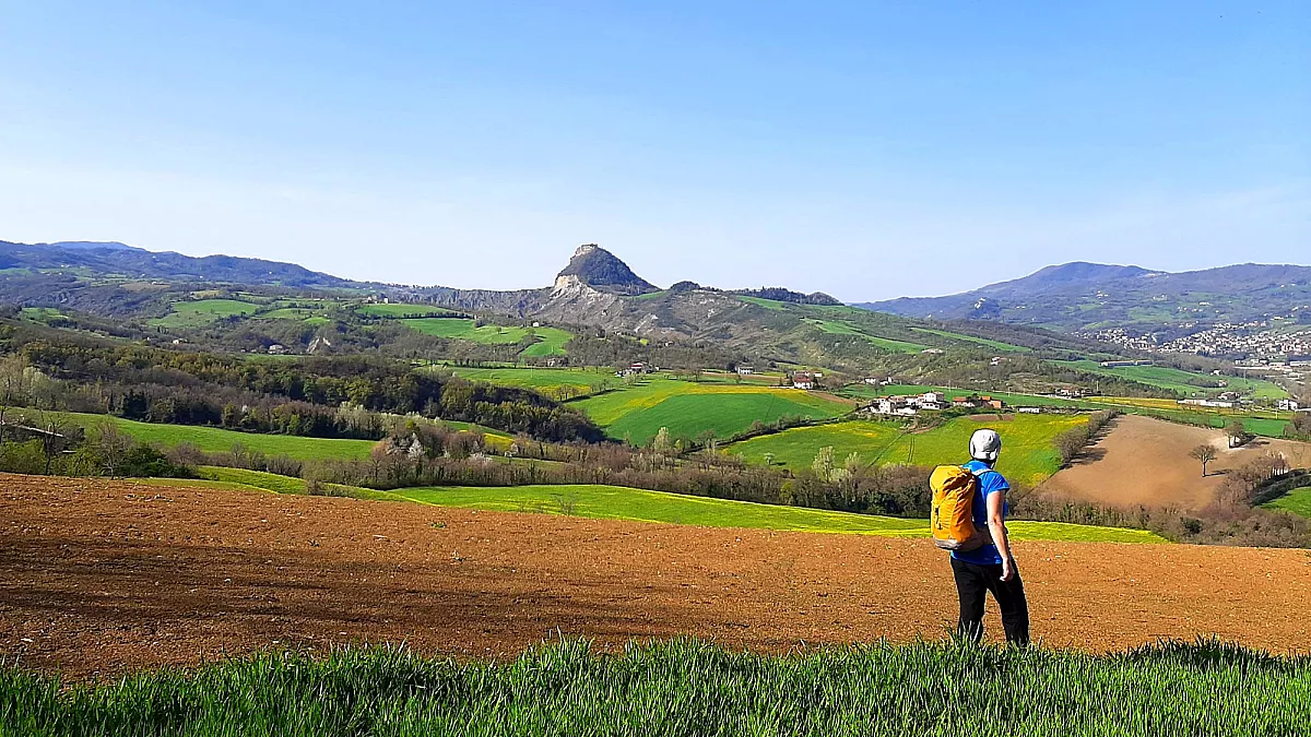 Paesaggio sul Montefeltro