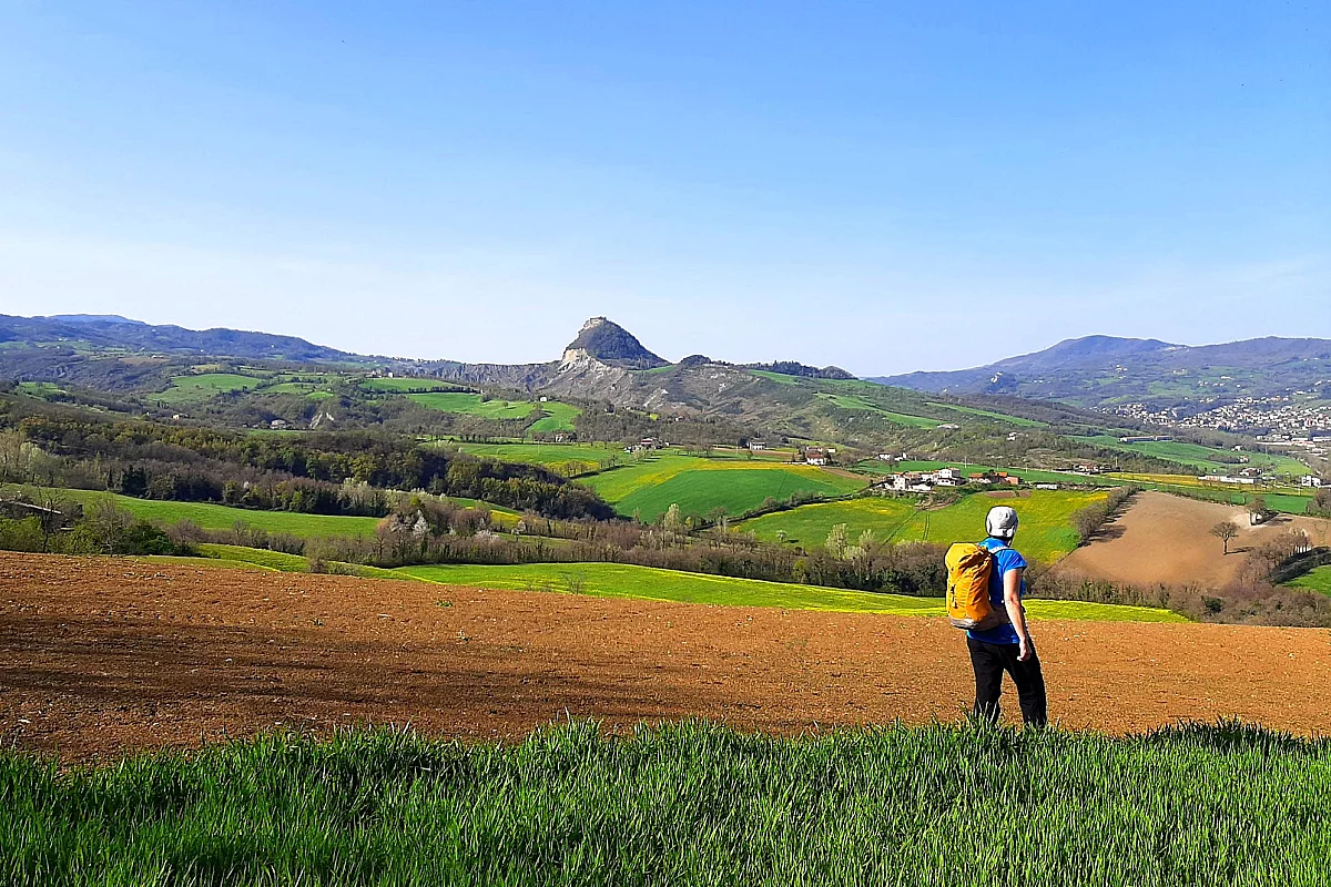 Paesaggio sul Montefeltro