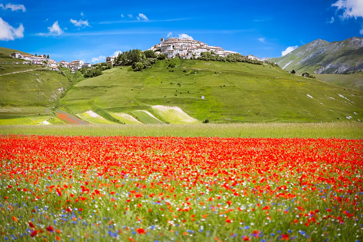 Il trekking da Norcia a Castelluccio, in Umbria