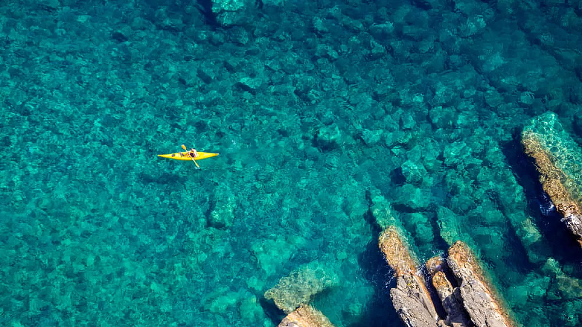 Vacanze in canoa e kayak in Italia, Cinque Terre