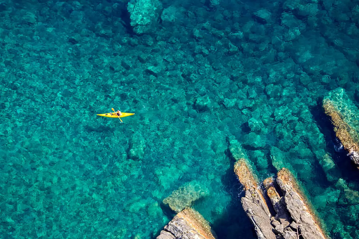 Vacanze in canoa e kayak in Italia, Cinque Terre