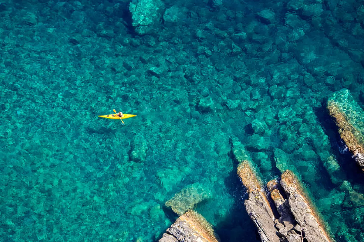 Vacanze in canoa e kayak in Italia, Cinque Terre