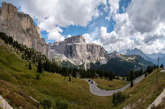 Piz Boè, percorso trekking