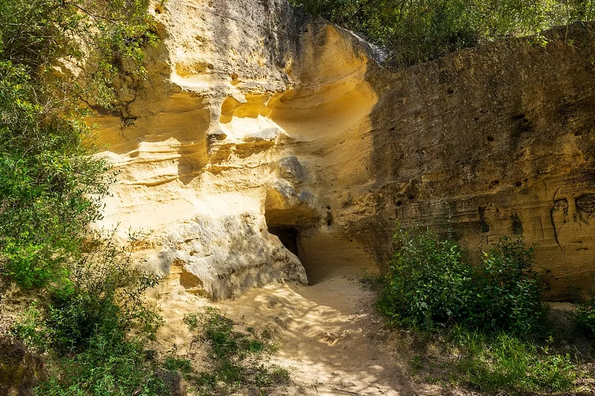 grotte gialle di Bibbona