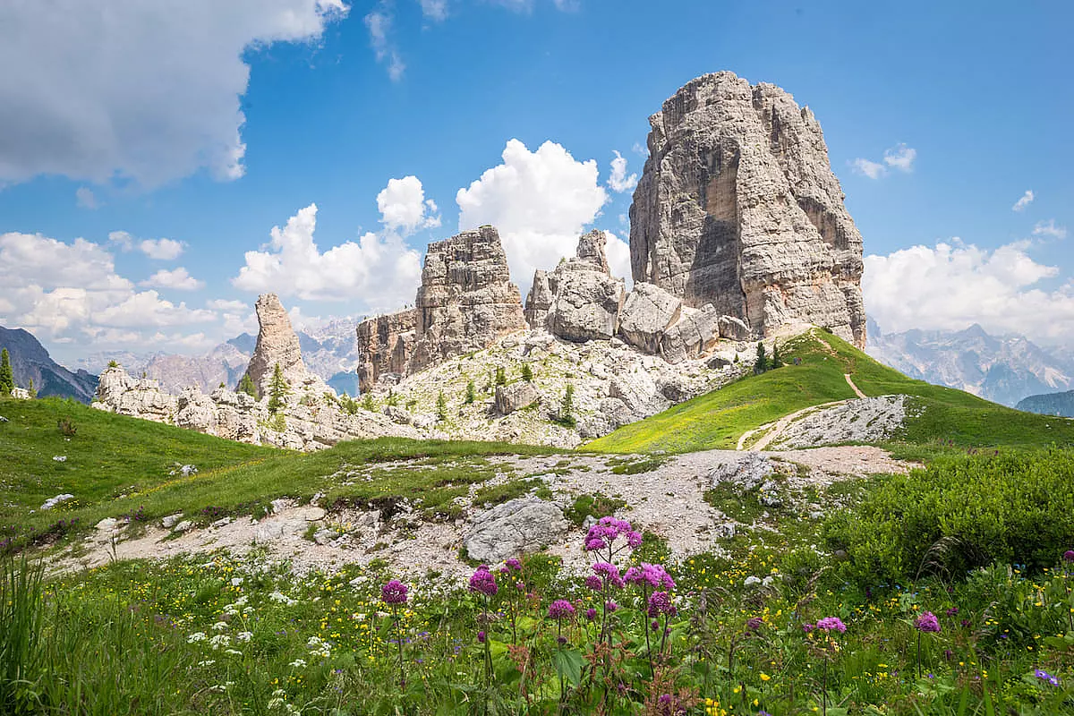 sentiero delle 5 torri di Cortina