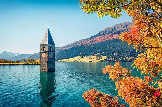 leggenda del campanile del lago di Resia