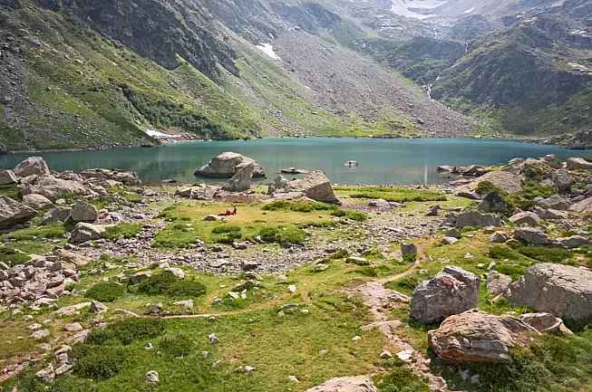 Visione afrodisiaca del Lago del Brocan e il paesaggio da sogno che lo circonda - SH: 1433607614