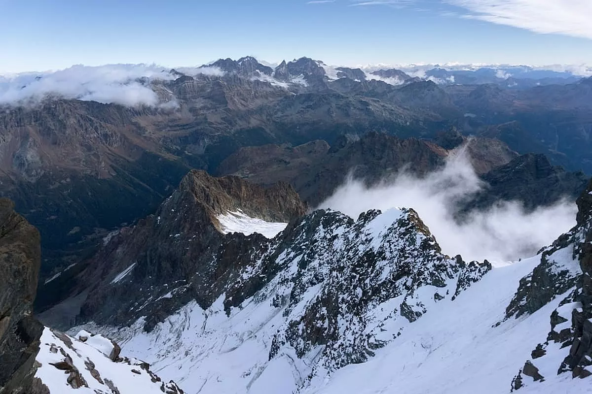 Vista molto alta e panoramica sulla Val Meneco - SH: 2376082287