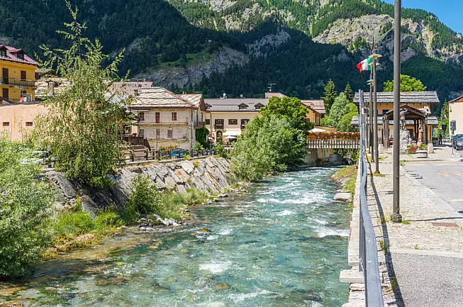 Scorcio di Cesana Torinese