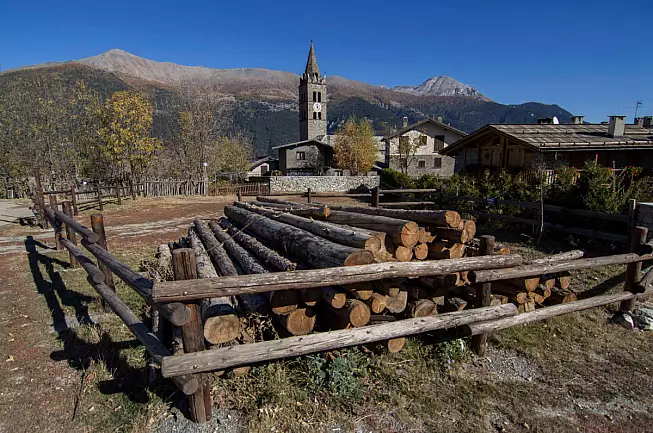 Chateau Beaulard d'Oux, in Val di Susa
