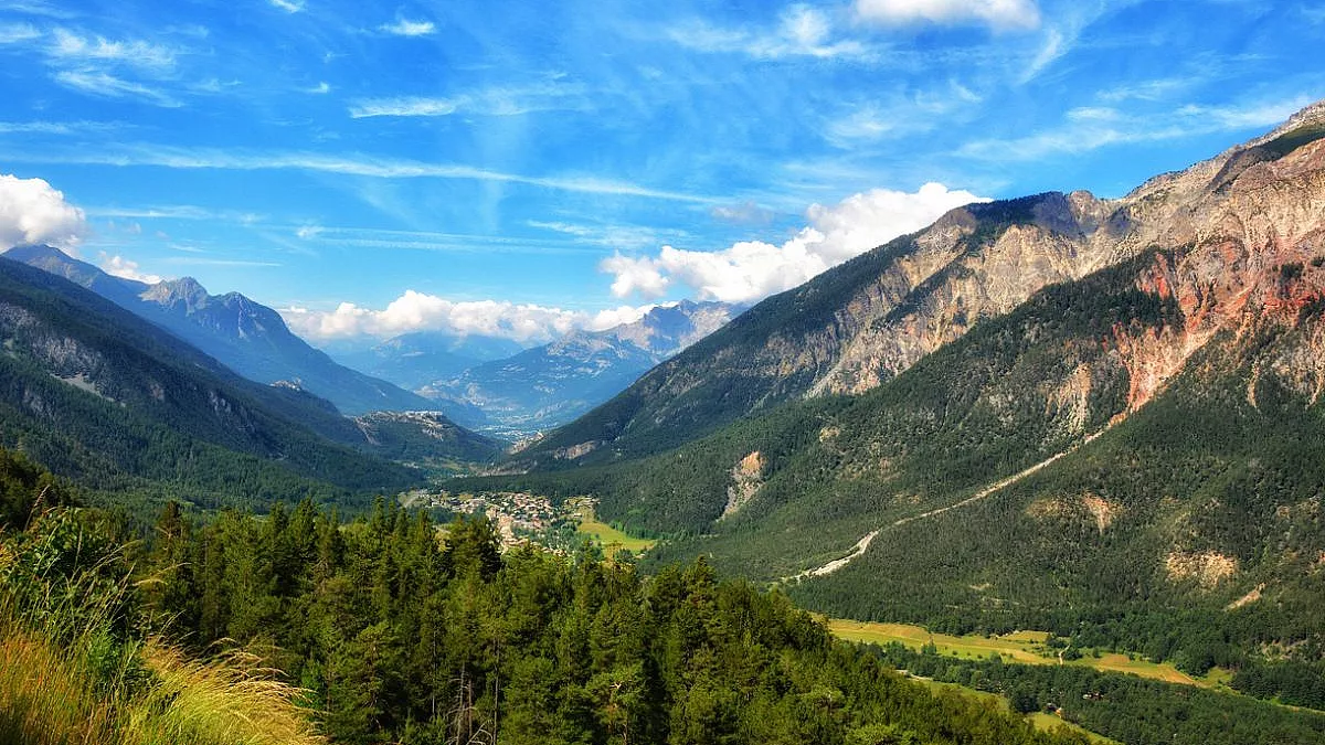 Una vista del Sentiero Balcone in Val di Susa