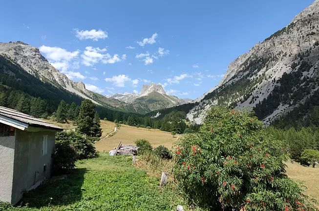 Una vista del Sentiero Balcone in Val di Susa