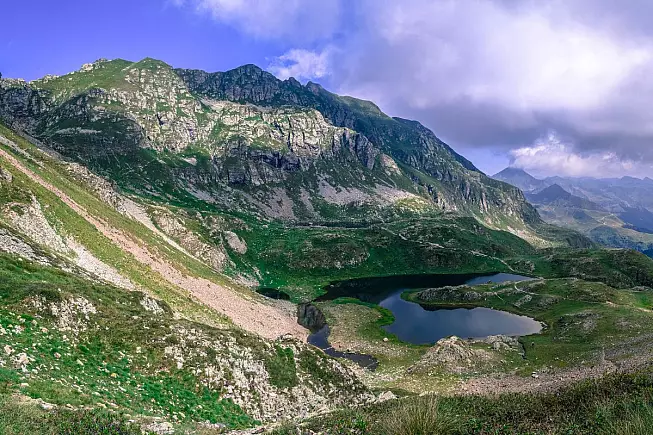 Laghetti di Ponteranica, vista panoramica