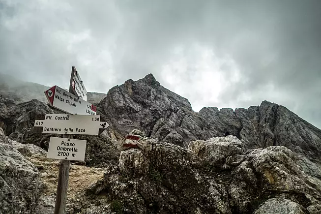Cartelli per il Sentiero della Pace in Trentino Alto Adige