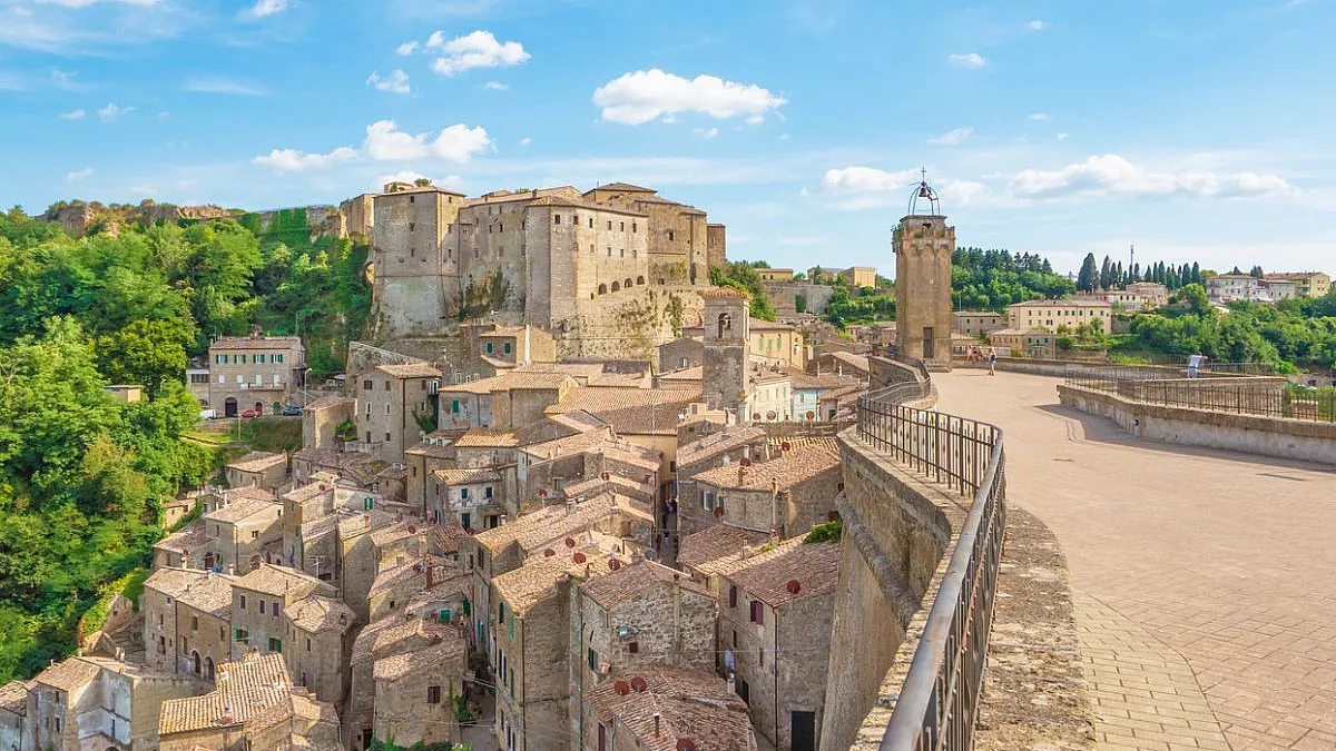 Sorano, in Toscana