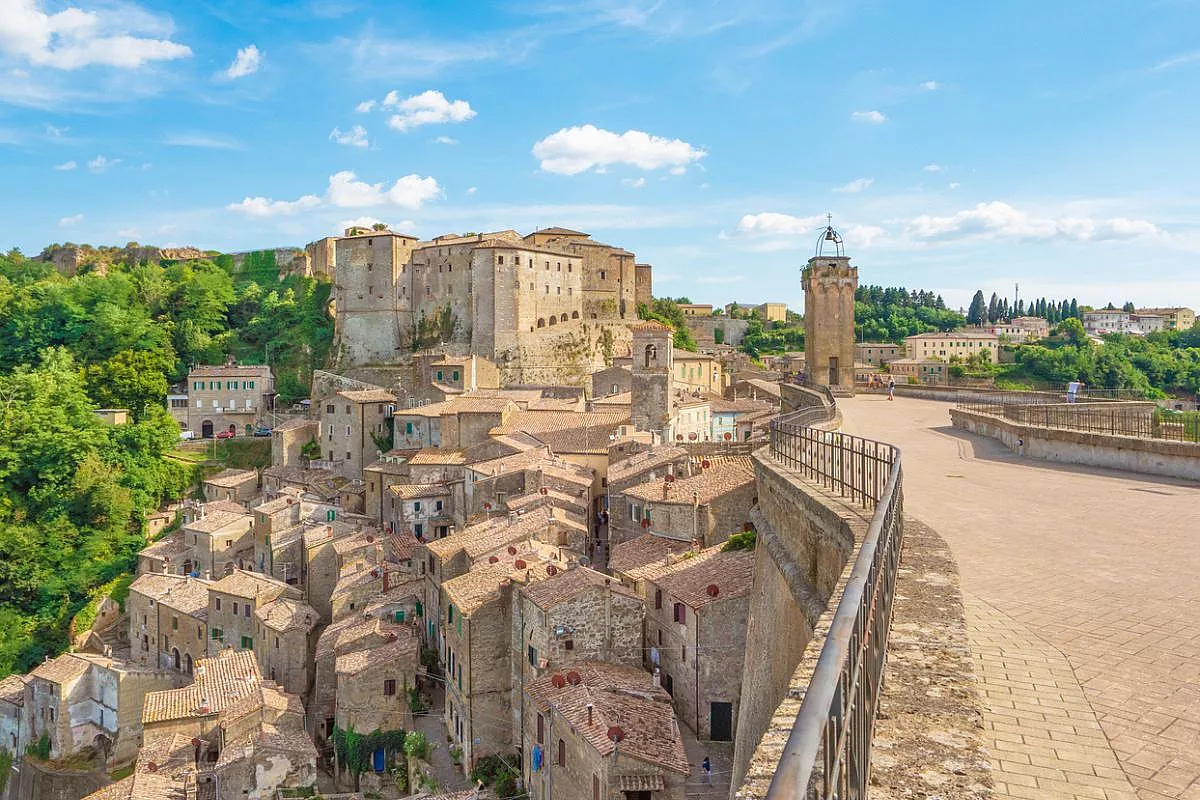 Sorano, in Toscana