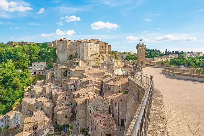 Sorano, in Toscana