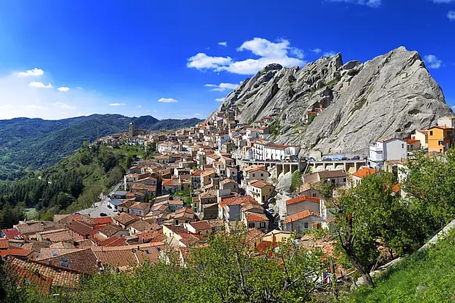 Pietrapertosa, panorama, Basilicata