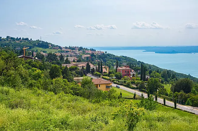 San Zeno di Montagna, Lago di Garda. iStock-2166702677