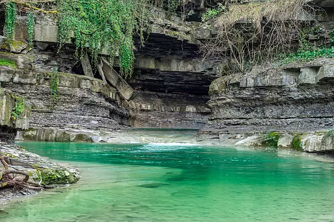Cascata della Grotta Urlante a Premilcuore