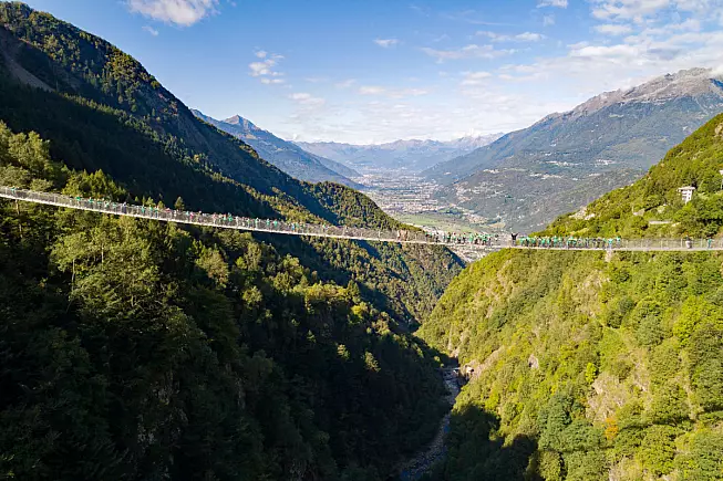 Ponte Tibetano "Ponte nel Cielo"