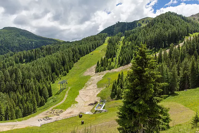 Laghi di Lusia, percorso trekking