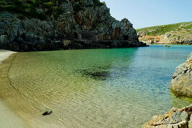 Trekking vista mare, Cala Domestica, Sulcis, Sardegna