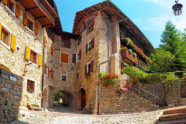 Canale di Tenno, Trentino. Shutterstock_1492411985