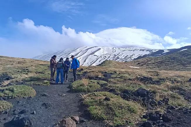 A 2000 metri sull'Etna