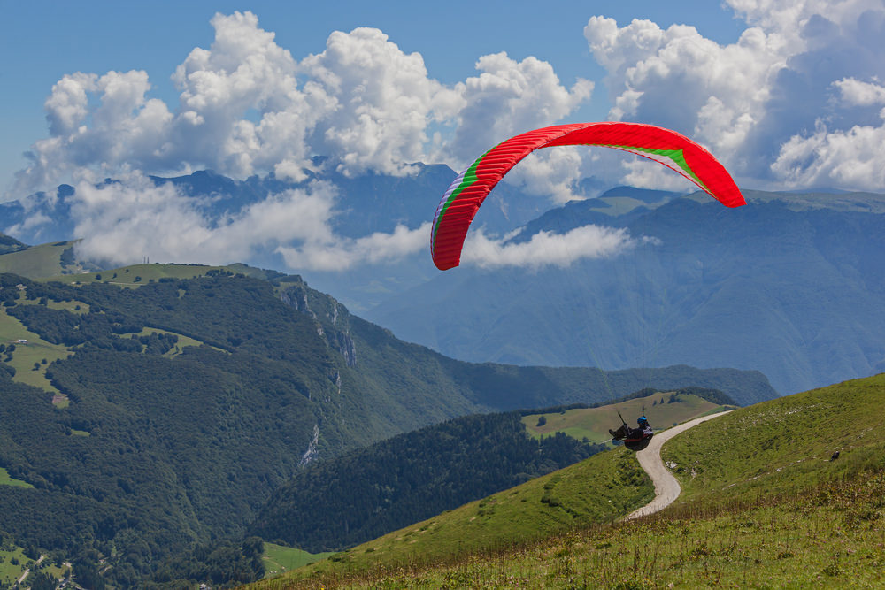 Monte Baldo parapendio