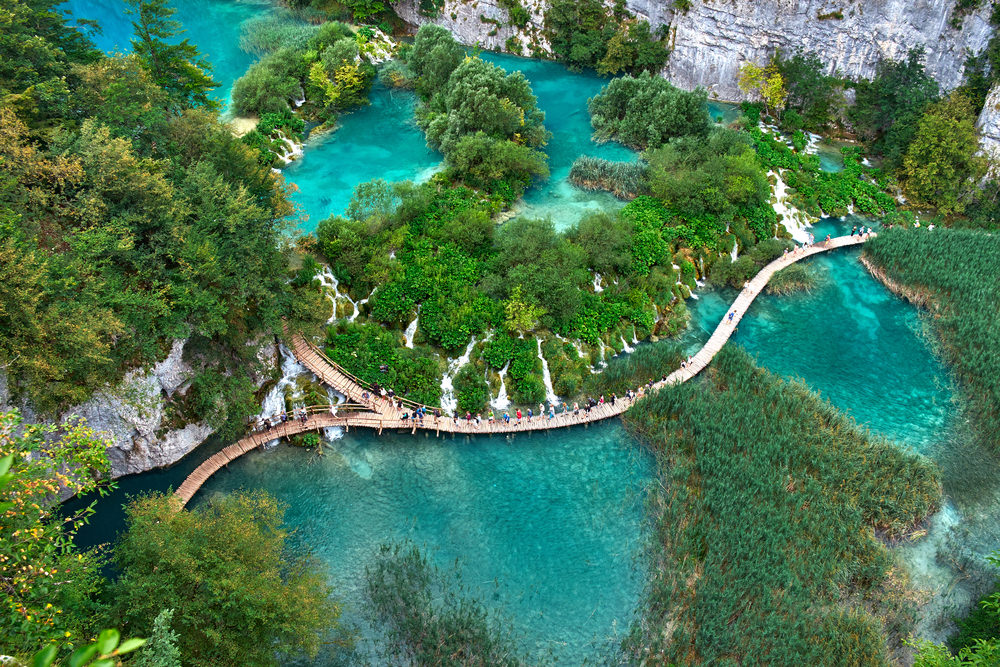 Plitvice, sette sentieri