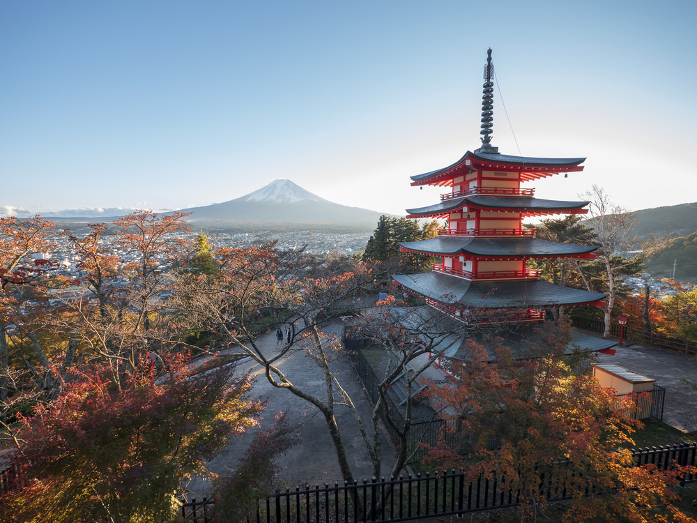 Hakone Temple, Japan