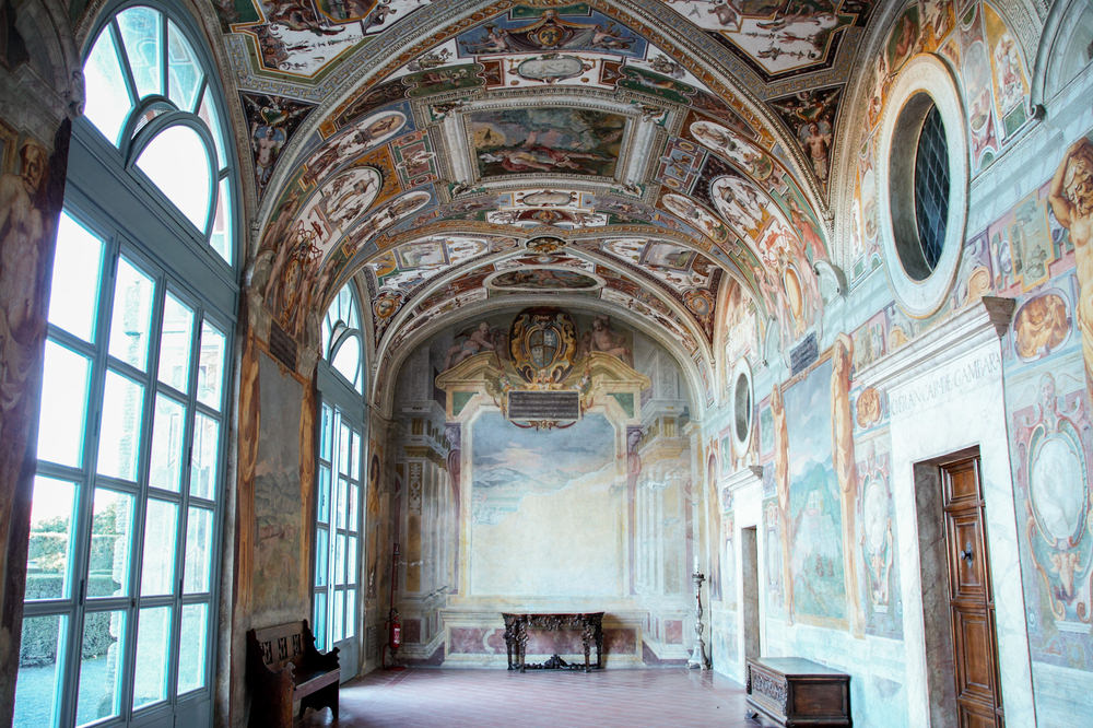 Villa Lante, casine