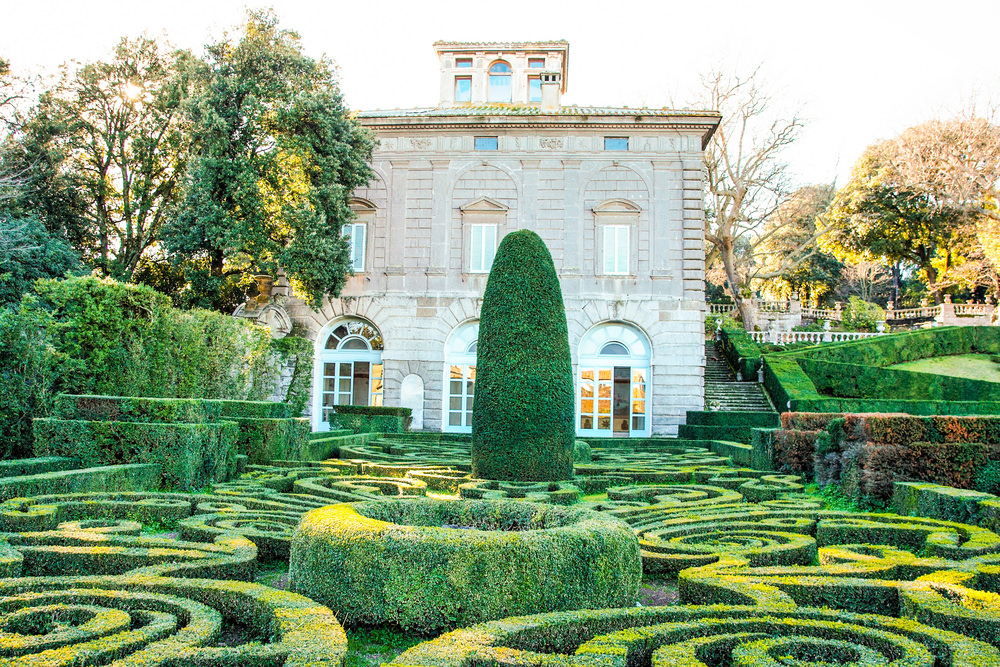 Villa Lante, palazzetti