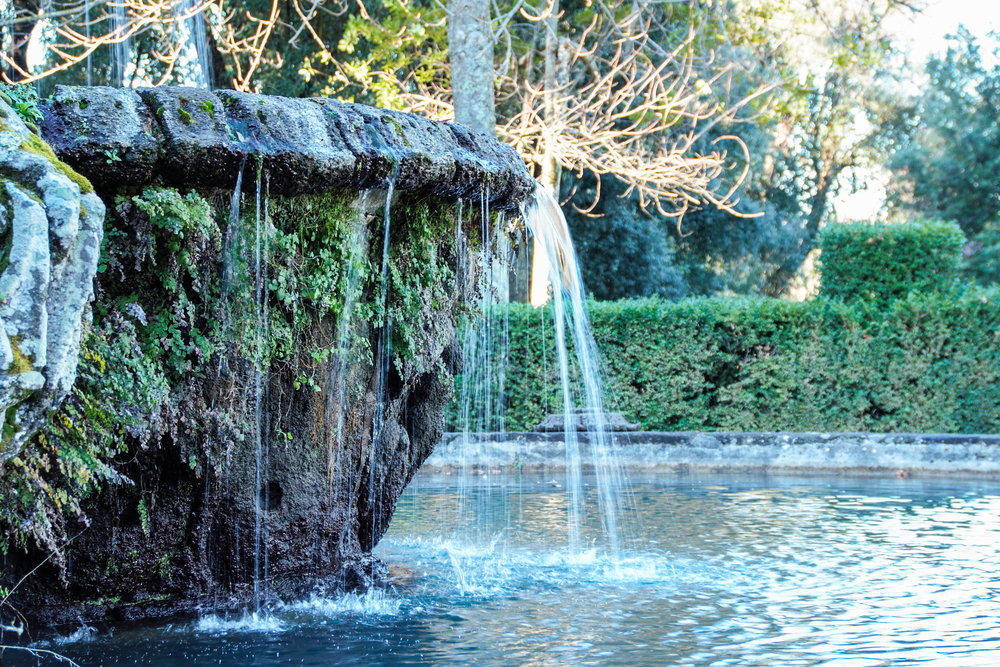 Villa Lante, fontane