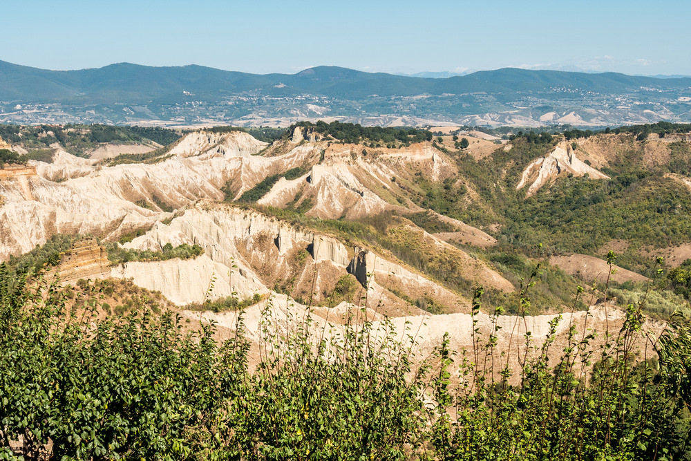 Civita di Bagnoregio, calanchi