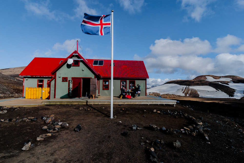 Hrafntinnusker, Laugavegur