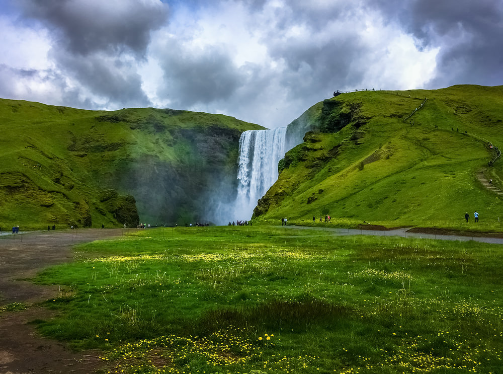 Skogafoss, Islanda