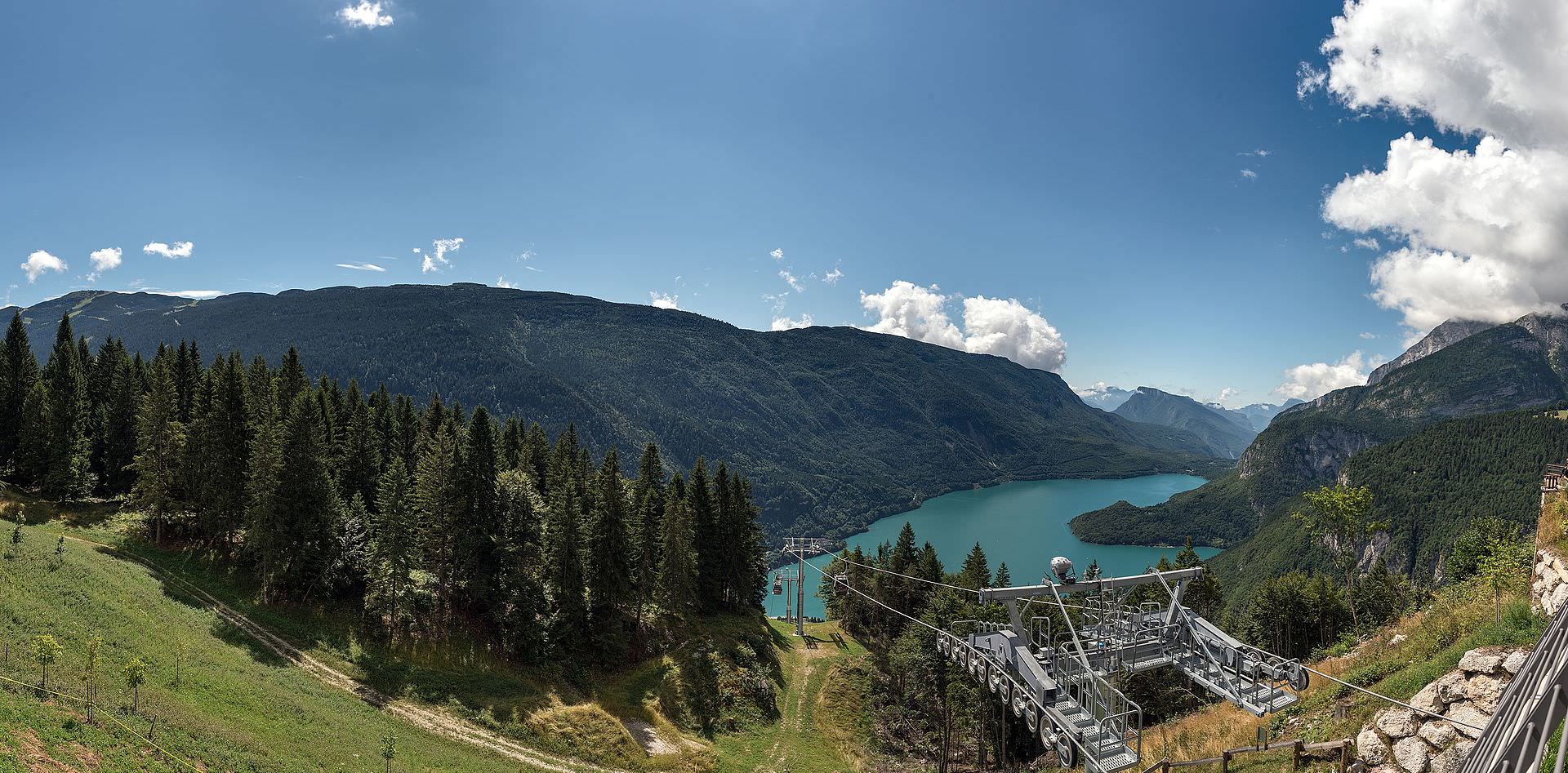 Lago Molveno, Pradel
