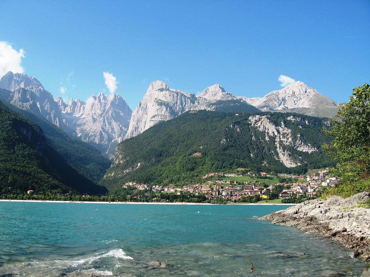 Lago Molveno, acqua
