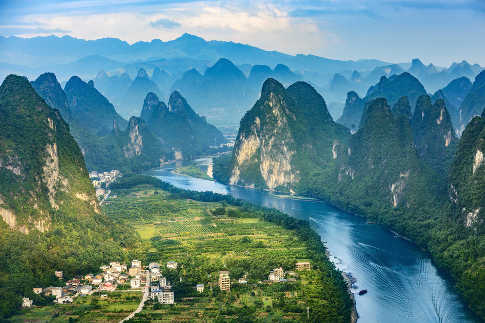 Fiume Li, Guilin, Cina