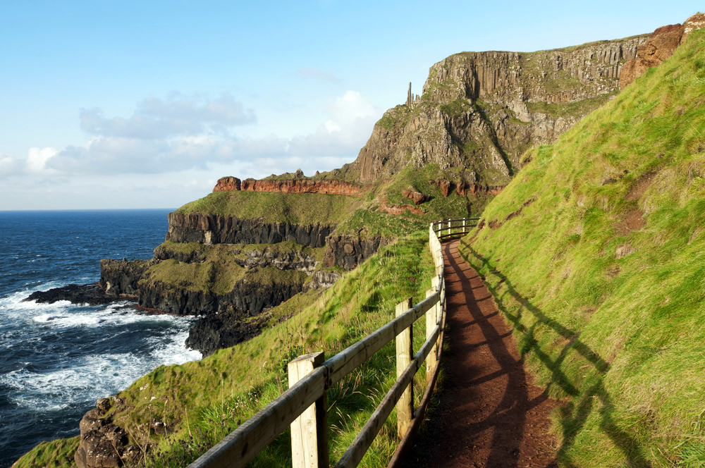 Giant's Causeway, trekking Irlanda