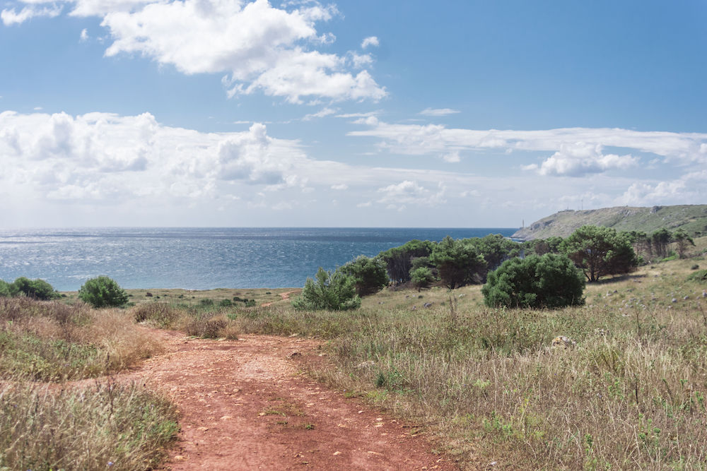 Cava di bauxite di Otranto - Mare