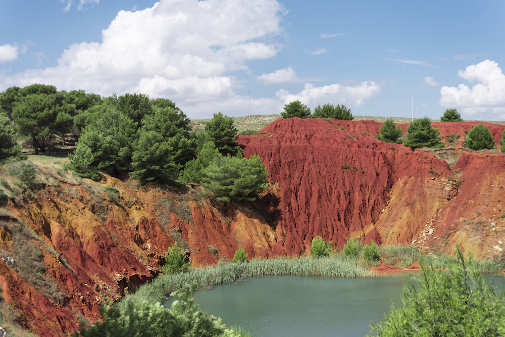 Cava di bauxite di Otranto - Laghetto