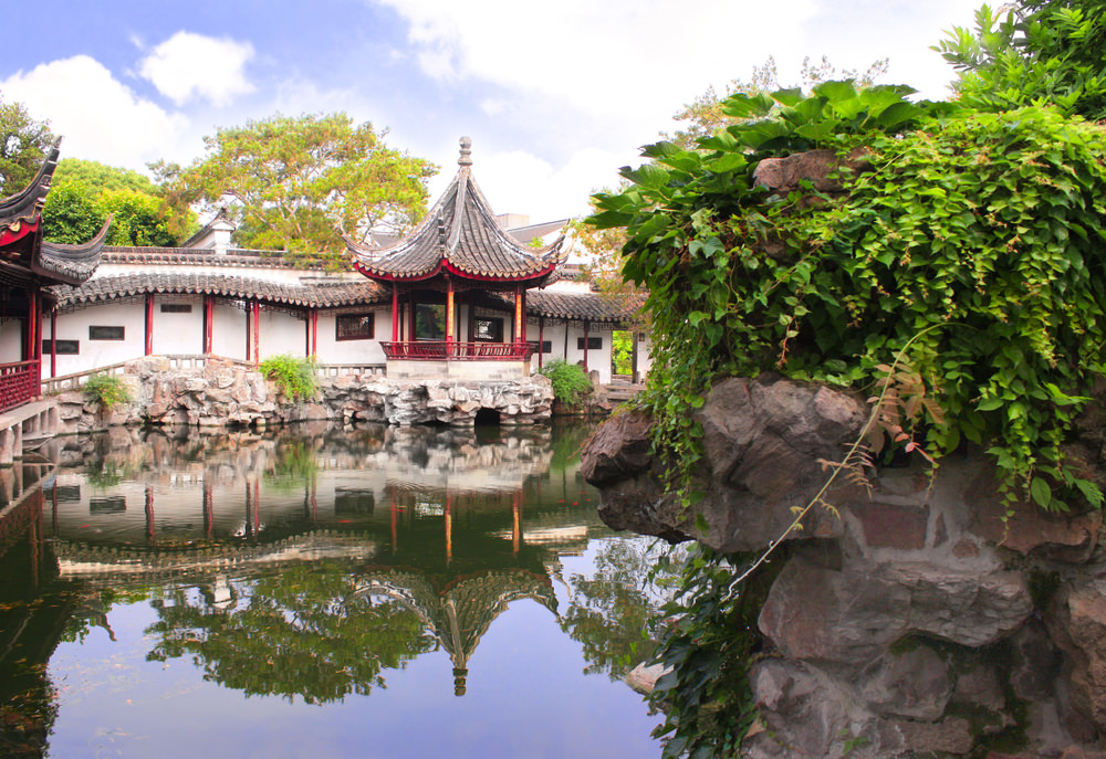 Pescatore, Giardini classici di Suzhou