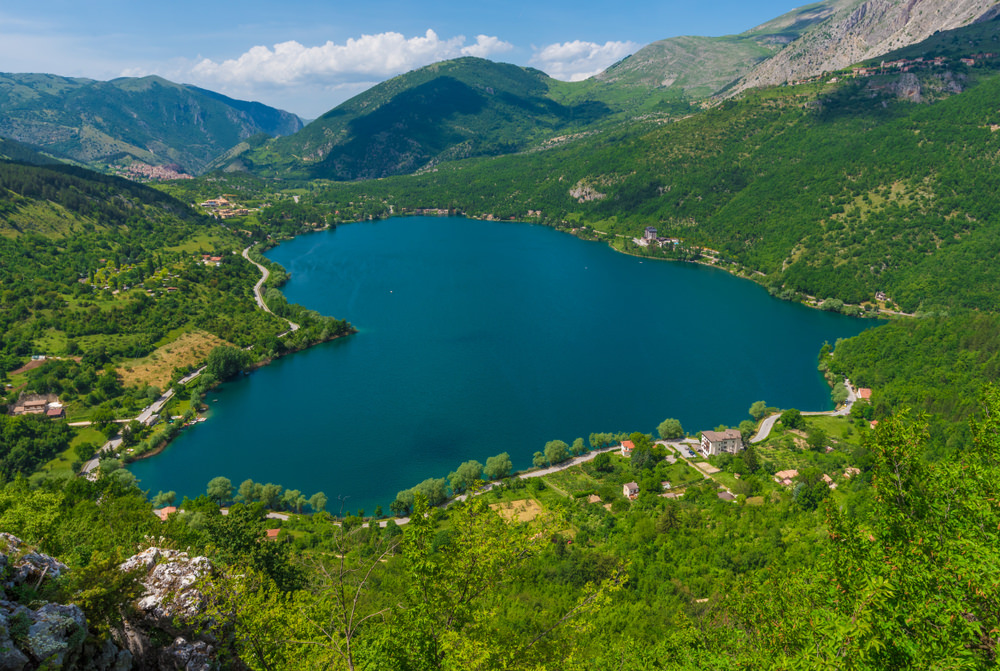 Monte Miglio, Lago di Scanno