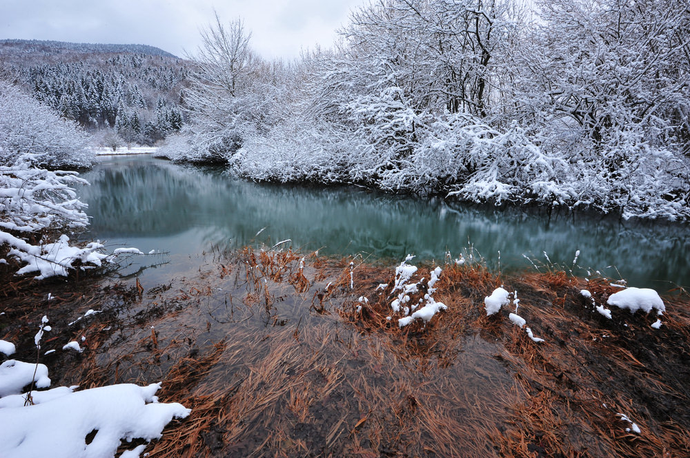 Lago di Circonio, inverno